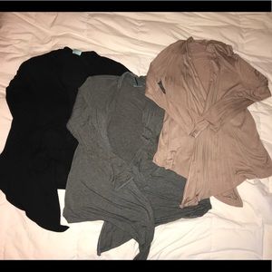 Free to Live 3 pack cardigan,  lightweight sweater